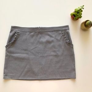 Plaid skirt XXL